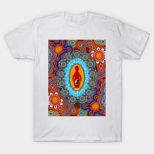 Aboriginal Art - Birth Death Marriage T-Shirt